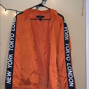New York / Tokyo / London snap jacket